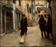 Sargent Street in Venice John Singer Sargent